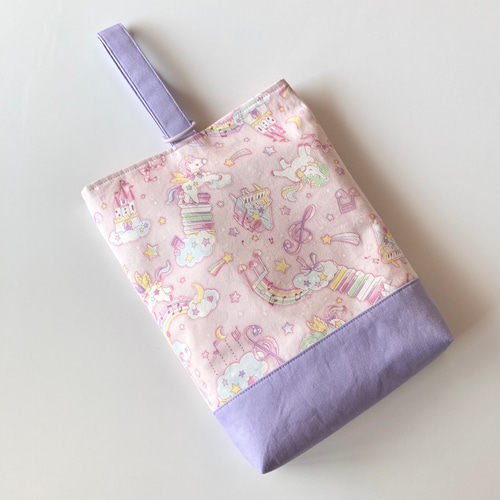 アウトレット レッスンバッグ 上履き入れ 《ユニコーン メルヘン 星