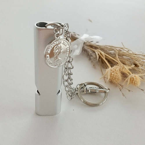 特集掲載もしもに備えおしゃれに持ち運べる 防災ホイッスル