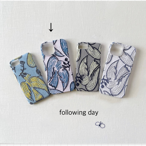 ミナペルホネンiPhone ケース following day iPhoneケース・カバー