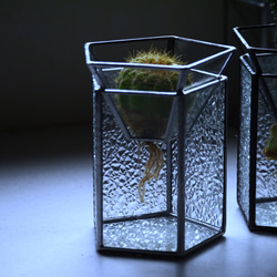 水のしずくの一輪挿し 瑠璃色 ガラス 長崎 瑠璃庵 一輪挿し・花瓶