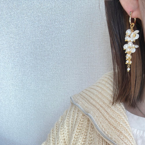 No.20 ピアス（フープ） netelu. 通販｜Creema(クリーマ) 17262434