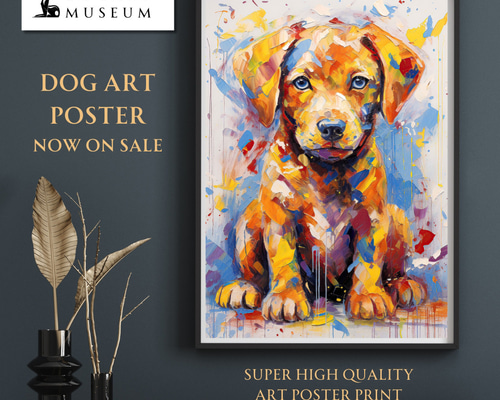 Laura Fiume　ラウラフューメ　犬と猫　アートポスター ラウラ・フューメ Laura Fiume 犬と猫 アートポスター 額装品