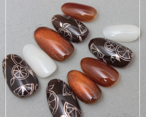 オランジェットのネイル＊Bi ネイルチップ（つけ爪） LiebenBirne 通販