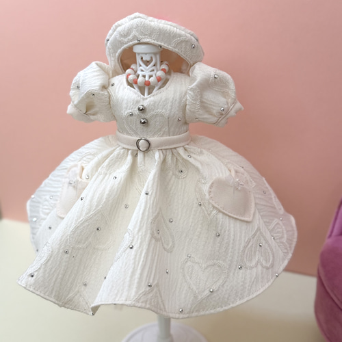 レトロ カラー ネックレス リカちゃん ブライス その他人形 H's made