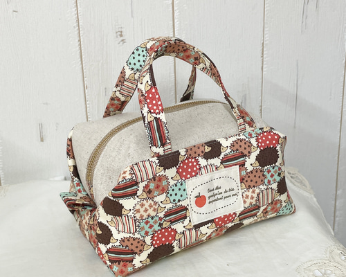 ♥♥ コロンと可愛い♥ボストンバッグの様なポーチ【3】 ♥♥ ポーチ