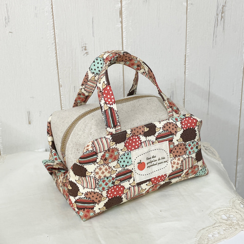 ♥♥ コロンと可愛い♥ボストンバッグの様なポーチ【3】 ♥♥ ポーチ