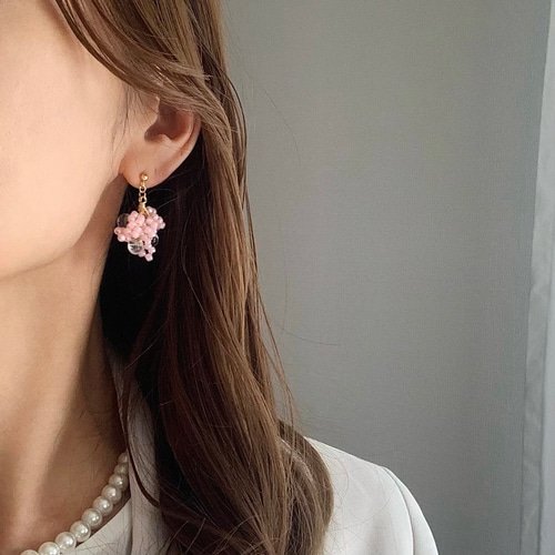 春新色✶*】心躍るさくらピンク✶ピアス/イヤリング ピアス