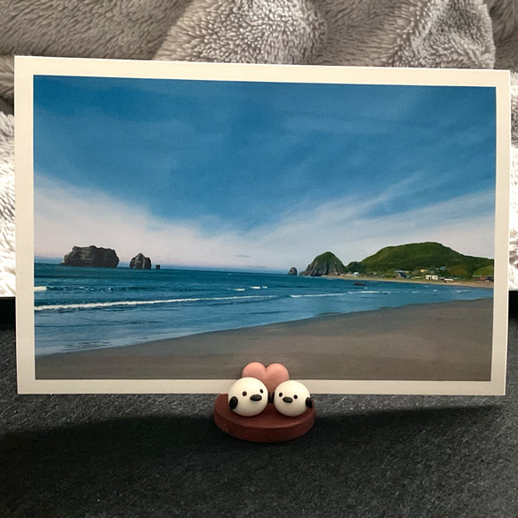 手づくりガラス　シマエナガカードスタンド 人気・おすすめ｜使いやすい・旅行におすすめ 品質保証 全国発送 正規品・日本国内発送・安心保証付き