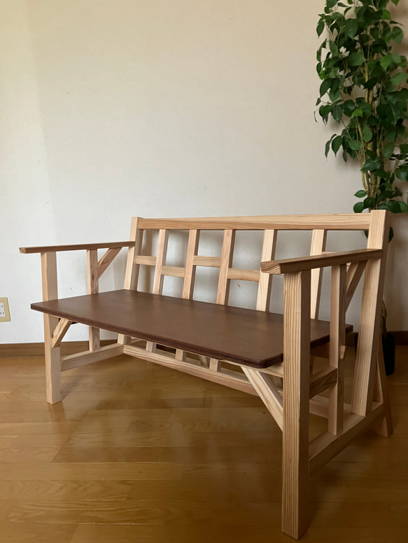 Surface 11  Lounge bench   一人～二人掛けベンチ　ラウンジチェア　椅子　長椅子　 4枚目の画像