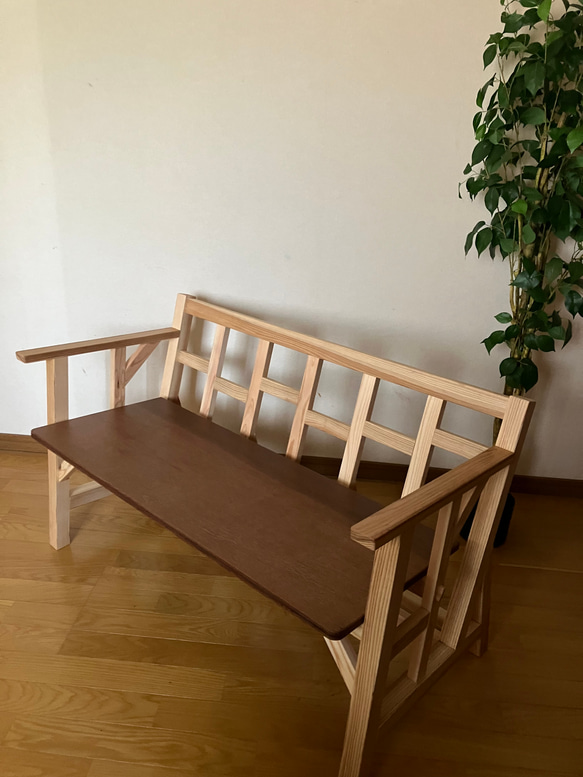 Surface 11  Lounge bench   一人～二人掛けベンチ　ラウンジチェア　椅子　長椅子　 1枚目の画像