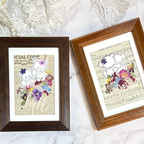 押し花アート(2)