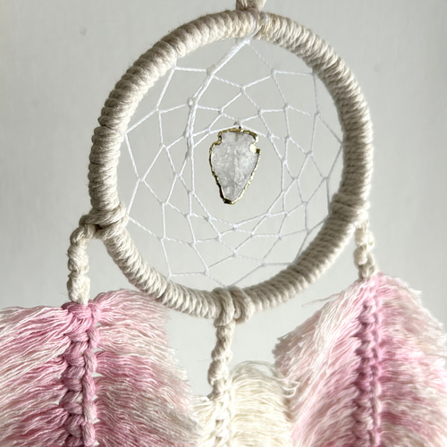 サンキャッチャー♡ハンドメイド品「3つのピンクのフラワー❁﻿.」 完成品】サンキャッチャー1 ピンク – 貴和製作所オンラインストア