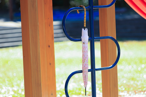 【盛開的傘】垂枝櫻花 櫻花粉色 【花雪原創】防水 第5張的照片