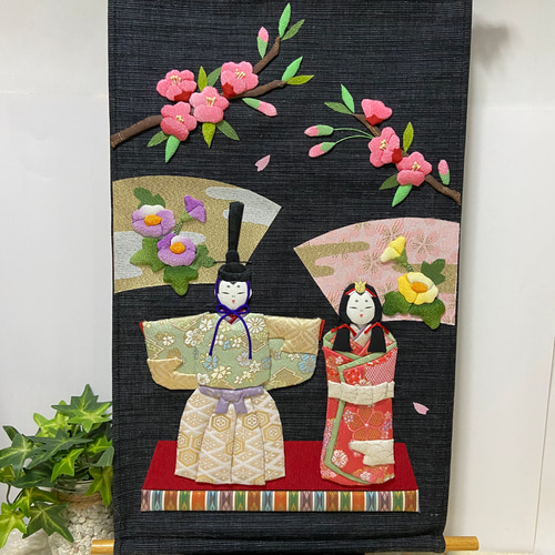 送料無料 立ち雛タペストリー その他インテリア雑貨 おたんこなす 通販