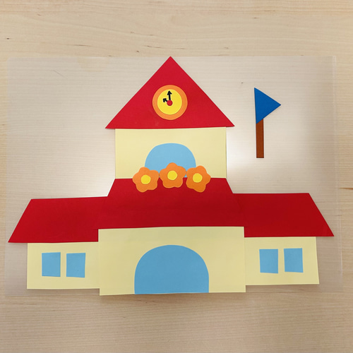 壁面飾り 春 3月4月 卒園 入学 ランドセル 生地 Saki's factory