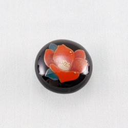 伝統工芸 輪島塗 カフスボタン(カウス)・ネクタイピンセット 「黒塗