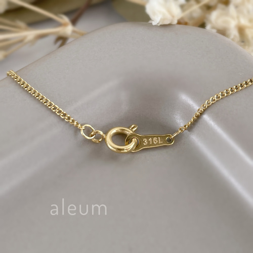 ネックレス つけっぱなし 極細 華奢 1mm 喜平チェーン 金属アレルギー