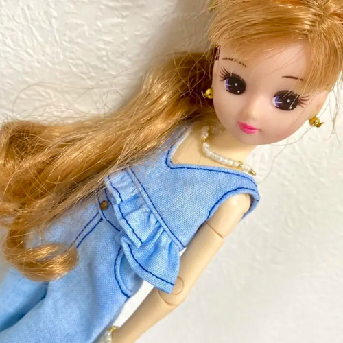 (おまとめ)【1004】⚠訳あり⚠リカちゃん アクセサリー 340リカちゃん 5種の2連ネックレスアクセサリーセット0224