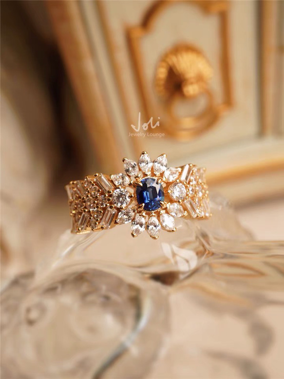 エジプトサファイアリング