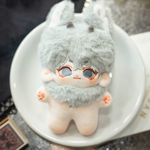 完璧すぎて可愛げがない 10cm 着せ替えぬいぐるみ 無属性 着せ替え人形 獣耳付け男の子 ぬいぐるみ