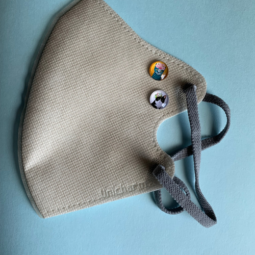 ねこちゃん☆パッチンピン二個セット☆ ねこちゃん☆パッチンピン二個