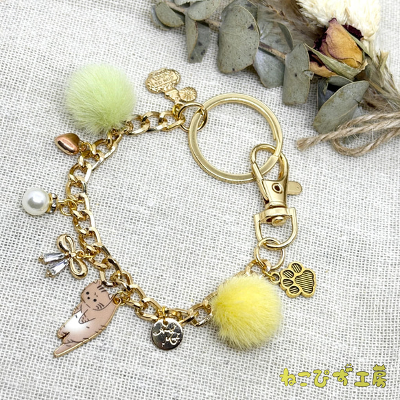 ぐでねこチャンとハート　ヘアクリップ　トラネコ ぐでねこチャンとハートヘアクリップトラネコ