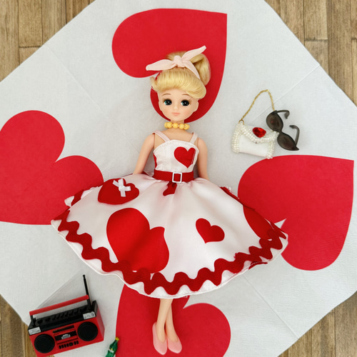2wayフェアリープリンセス レースドレスセット リカちゃん用着せ