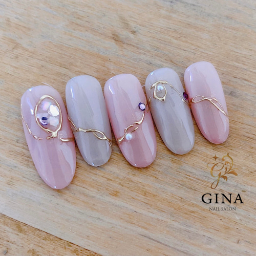 ネイルチップ/ミラーネイル/グラデーション/ ネイルチップ（つけ爪