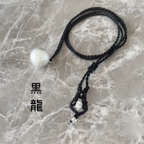 金鈴追加・再販】清らかな音色♪「水琴鈴」と水晶のコード編み
