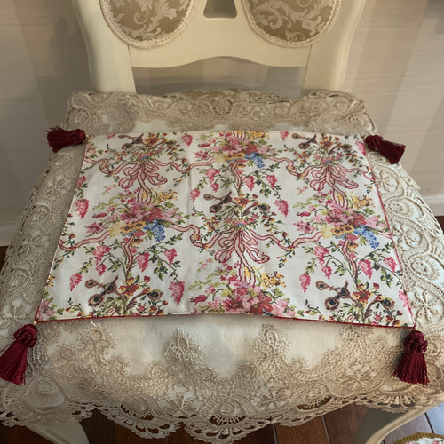 王妃の寝室柄のティータイムセット　ティッシュケース　扇子 王妃の寝室柄のティータイムセット ティッシュケース 扇子 扇子セット