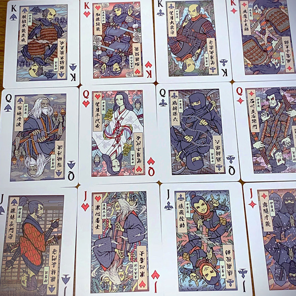 Bicycle Legendary Ninja Playing Cards (オリジナル トランプ) 2枚目の画像