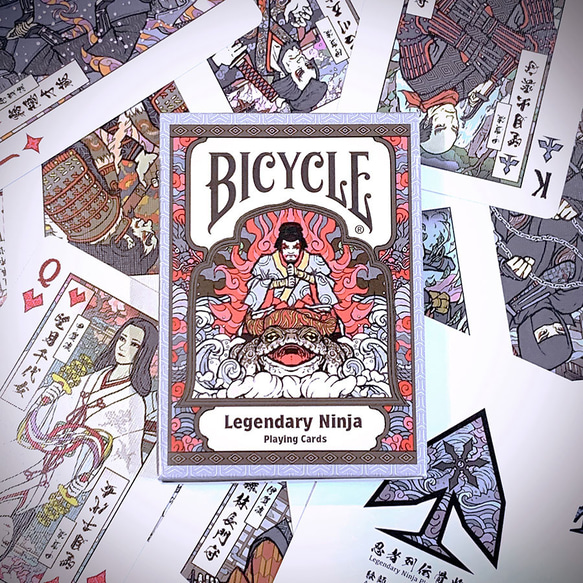 Bicycle Legendary Ninja Playing Cards (オリジナル トランプ) 1枚目の画像