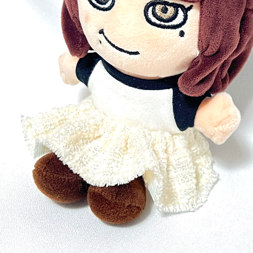 ∞ちびぬい］ツイードスカート(セットアップ可) ぬいぐるみ