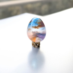 【¥5000で送料無料】空レジン《遥かなるきみへ》レジン/オブジェ/雲レジン