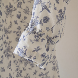 《夢見るネグリジェ・ワンピースパジャマ》 ダブルガーゼ　トワルドジュイ 6枚目の画像