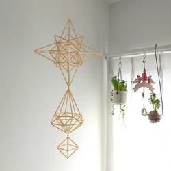 mesomeso himmeli 〜confetti〜 幸運降り注ぐヒンメリ/オーナメント