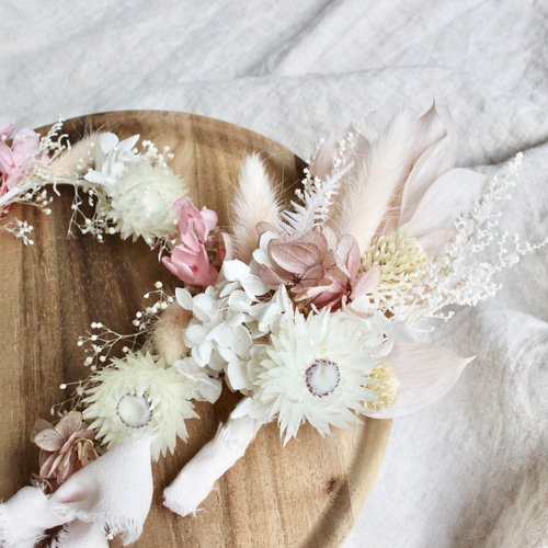 natural corsageドライフラワーコサージュ入学式卒業式