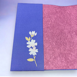 母の日ギフト 型染め 和柄 文庫 ブックカバー 桜 7枚目の画像