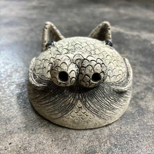 縁起物　萬福茶碗　一口呑茶碗　銀龍　インテリア　置物　時代物 縁起物 萬福茶碗 一口呑茶碗 銀龍 インテリア 置物 時代物