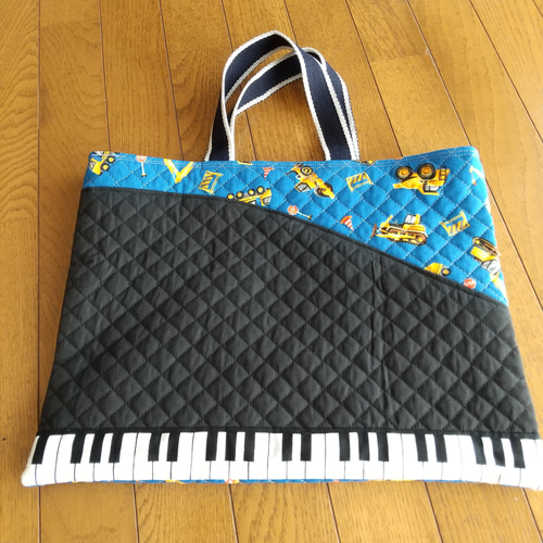 ピアノレッスンバッグ（男の子） レッスンバッグ kakk_o 通販｜Creema  