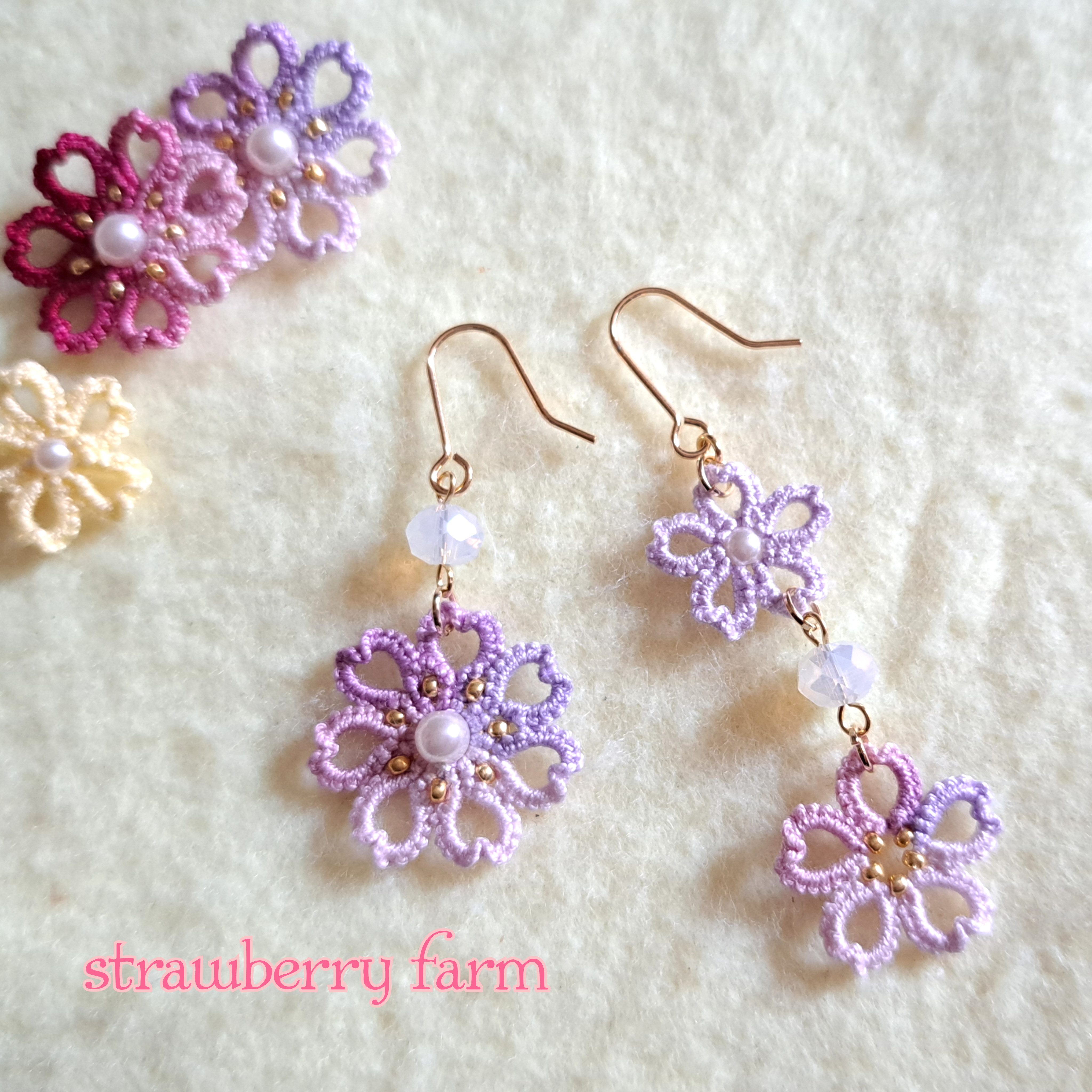【大人シンプル♪】STRATHBERRY / クリスタル モザイク ピアス 75ddadc3807fedf371b069712e1be5