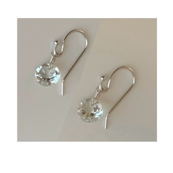 両耳用〉＊希少石アフガナイト＊silver925アメリカンピアス▪︎カラー