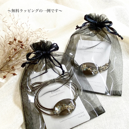 レジンヘアゴムスクエアくすみピンク大ぶり春3