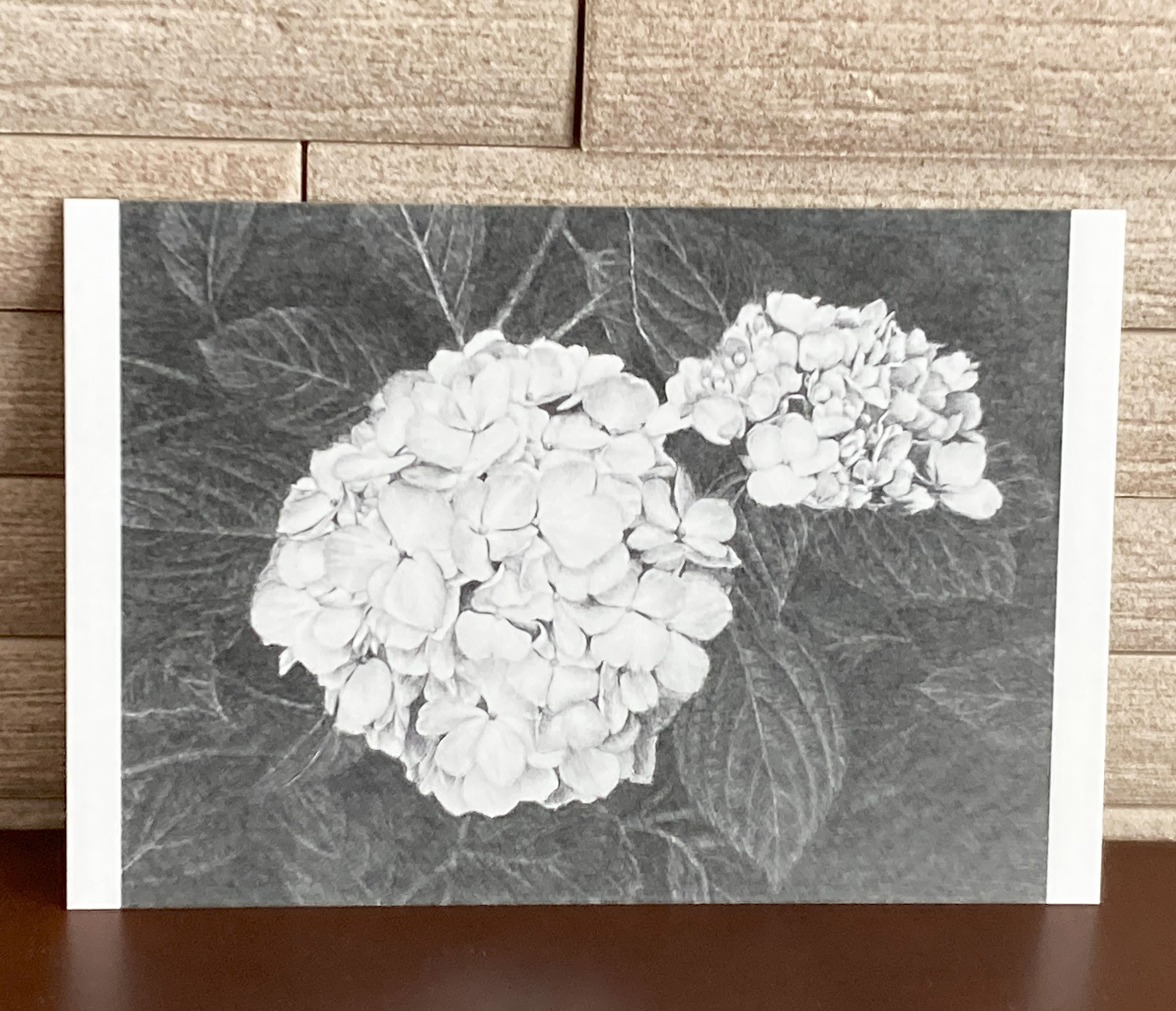 鉛筆画　「やさいしいとき」