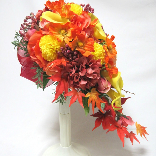 うまこ　ブーケ　ブートニア　花材 うまこ様専用 ブーケ ブートニア 花材 - メルカリ