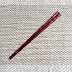 パープルハート　箸　手作り　10 1枚目の画像