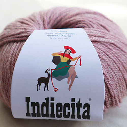 極上肌触り・ベビーアルパカ100%毛糸・サーモンピンクM1703 毛糸