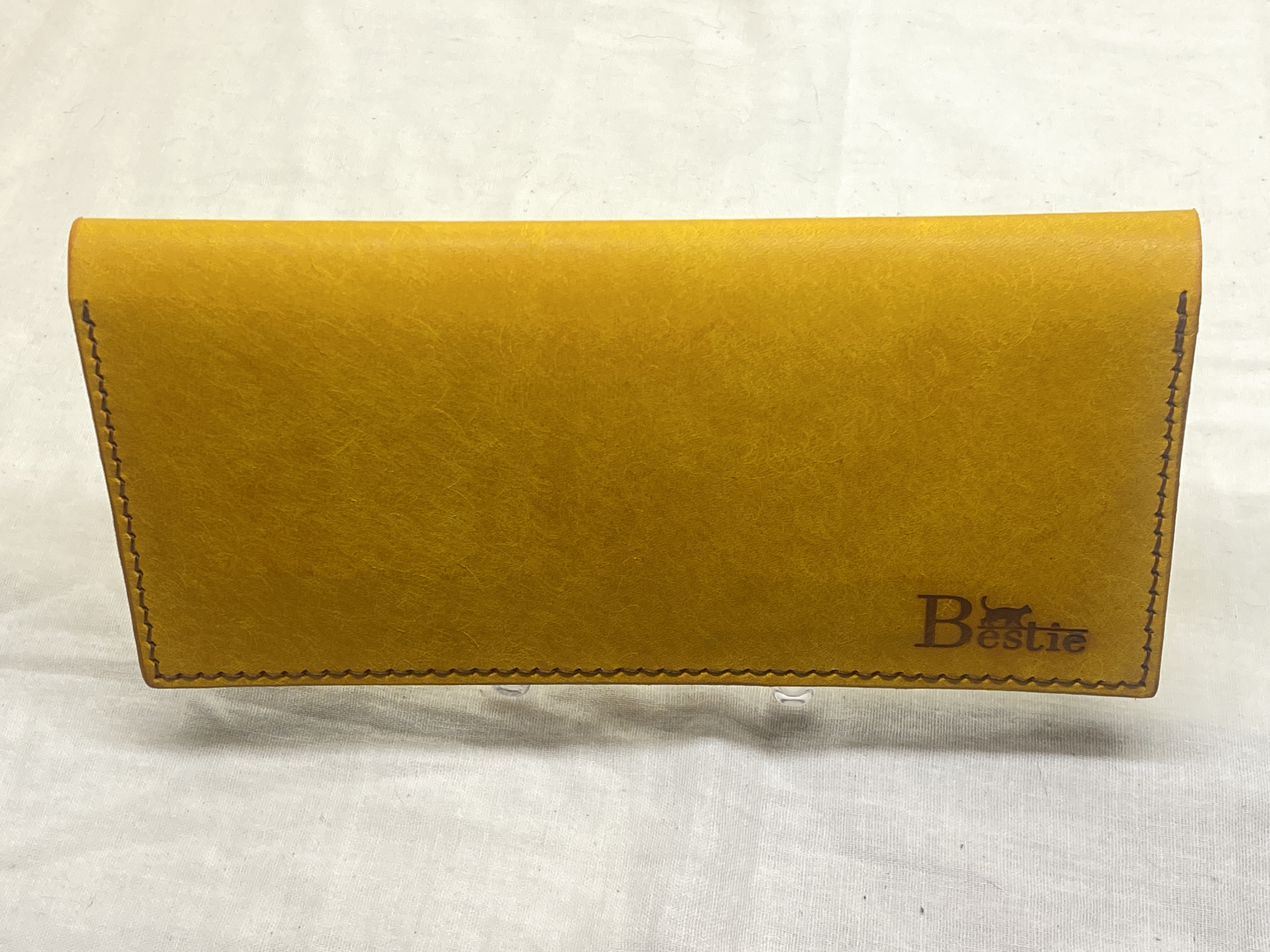 【受注製作】使い手が育てる！イタリアンレザーの薄型長財布