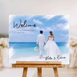 写真入り ウェルカムボード｜キャンバス（ウェディング・結婚式