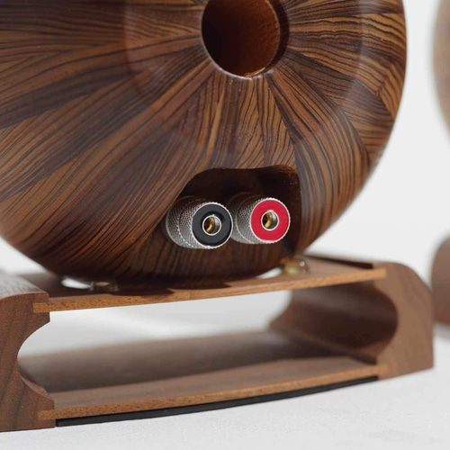 月の響」 ムーンコンチェルト 木製球体スピーカー その他家具